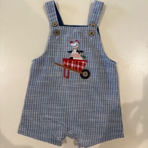 Mud Pie Farm Jon Jon 3-6M